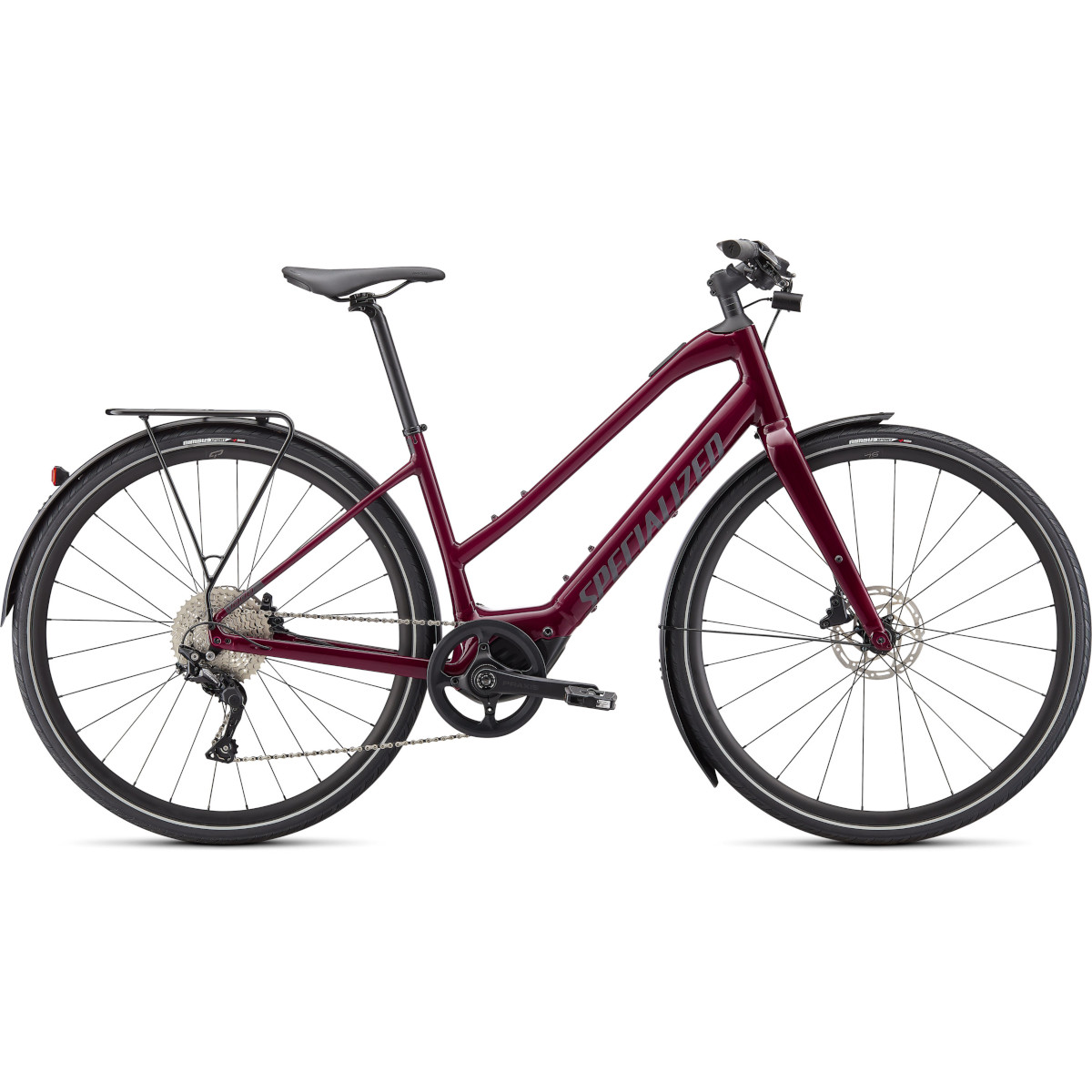 Picture of Specialized TURBO VADO 4.0 SL EQ - Step Trough E-Bike - 2022 - raspberry / black reflective