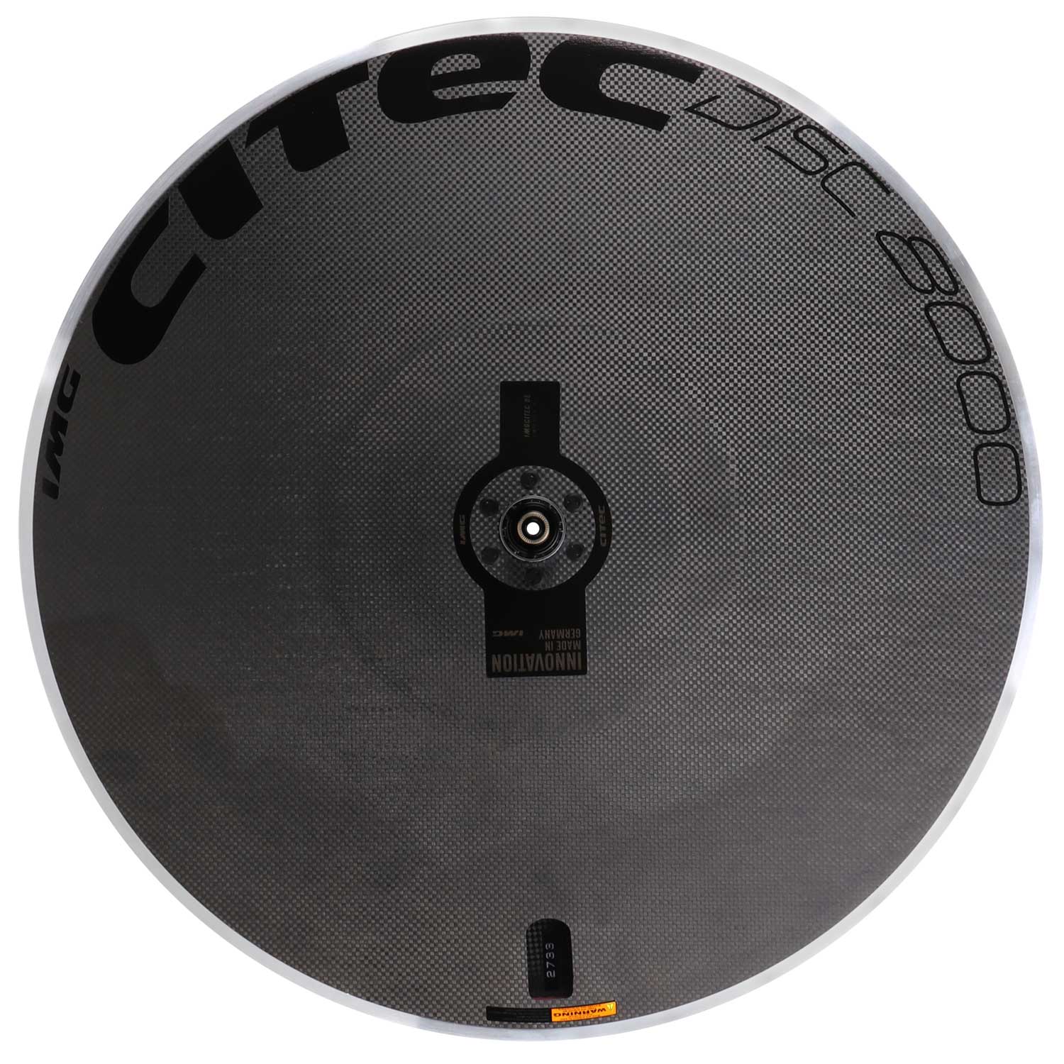 Picture of CITEC Disc 8000 Rear Wheel - 28&quot; | Clincher - QR 130 - black