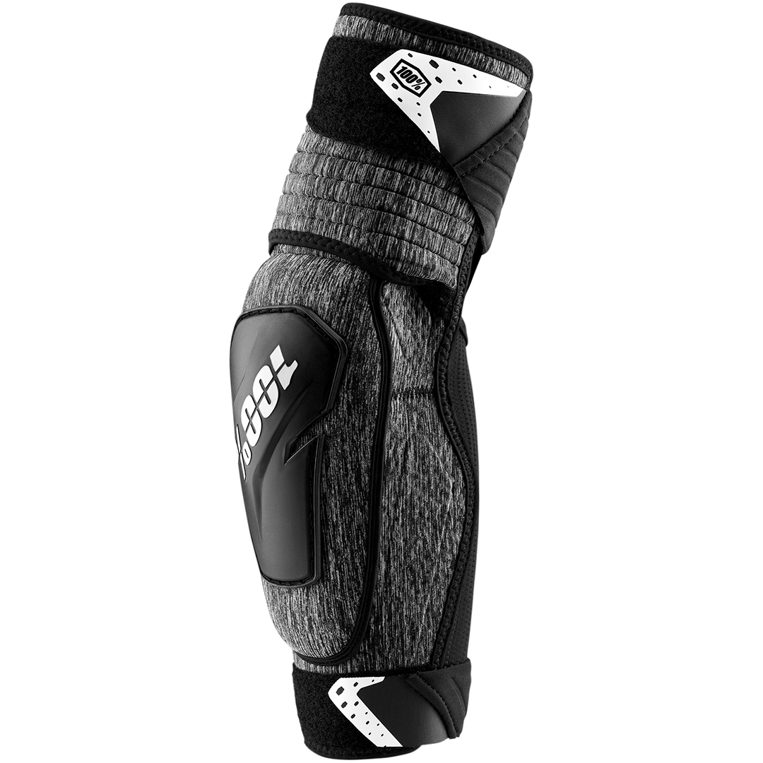 Picture of 100% Fortis Elbow Guards - grey heather/black
