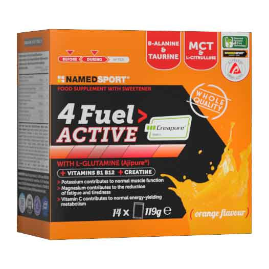 Produktbild von NAMEDSPORT 4Fuel Active - Nahrungsergänzung - 14x8,5g