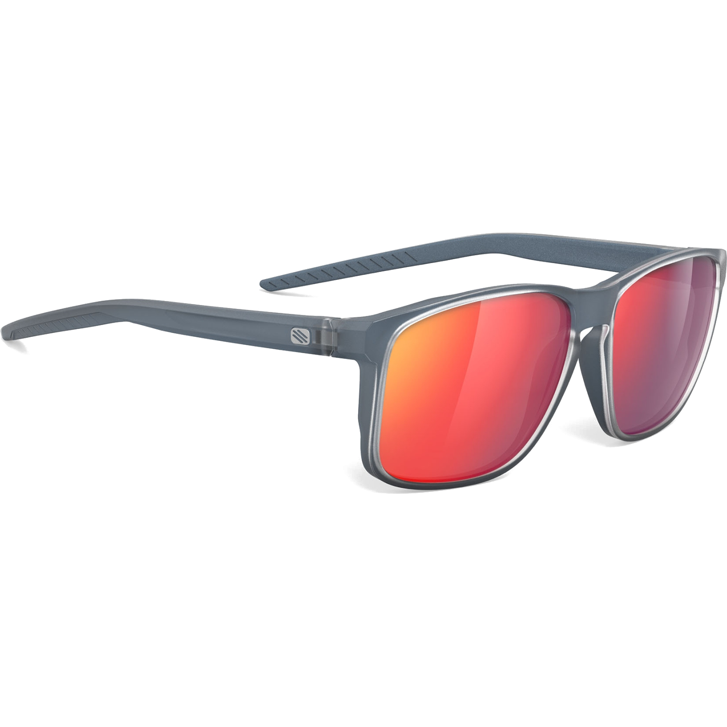 Bild von Rudy Project Overlap Brille - Ice Blue Metal Matte/Multilaser Red