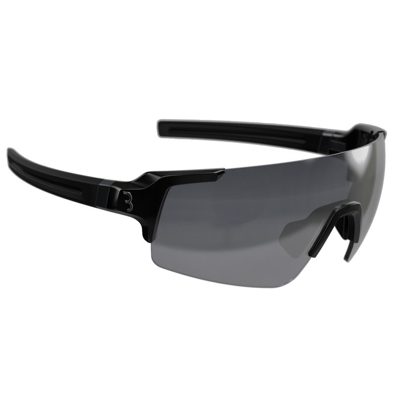 Picture of BBB Cycling Fullview BSG-63 Glasses - glossy black / smoke MLC + clear + yellow