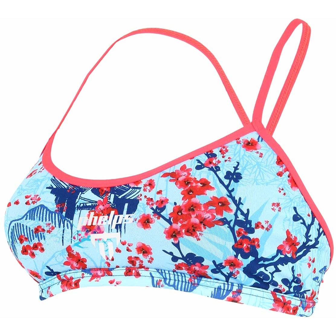 Produktbild von Phelps Elite Training SAKURA Damen Bikini-Oberteil - Multicolor/Multicolor