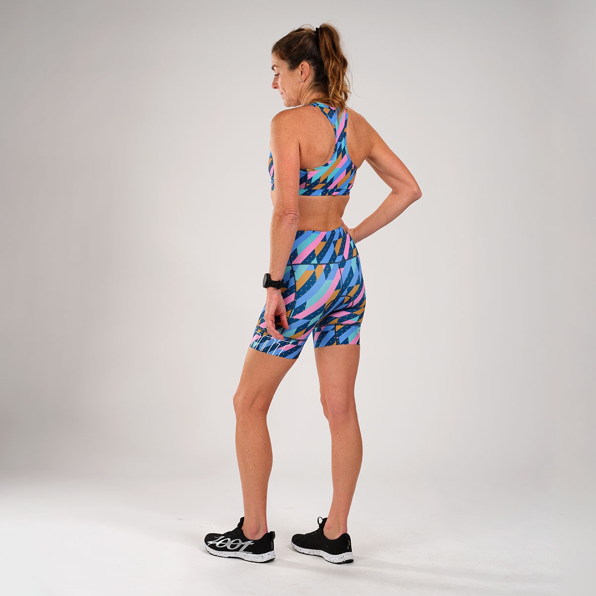 Short Triatlo Zoot Feminino 15cm - UPF 50+ Secagem Rápida