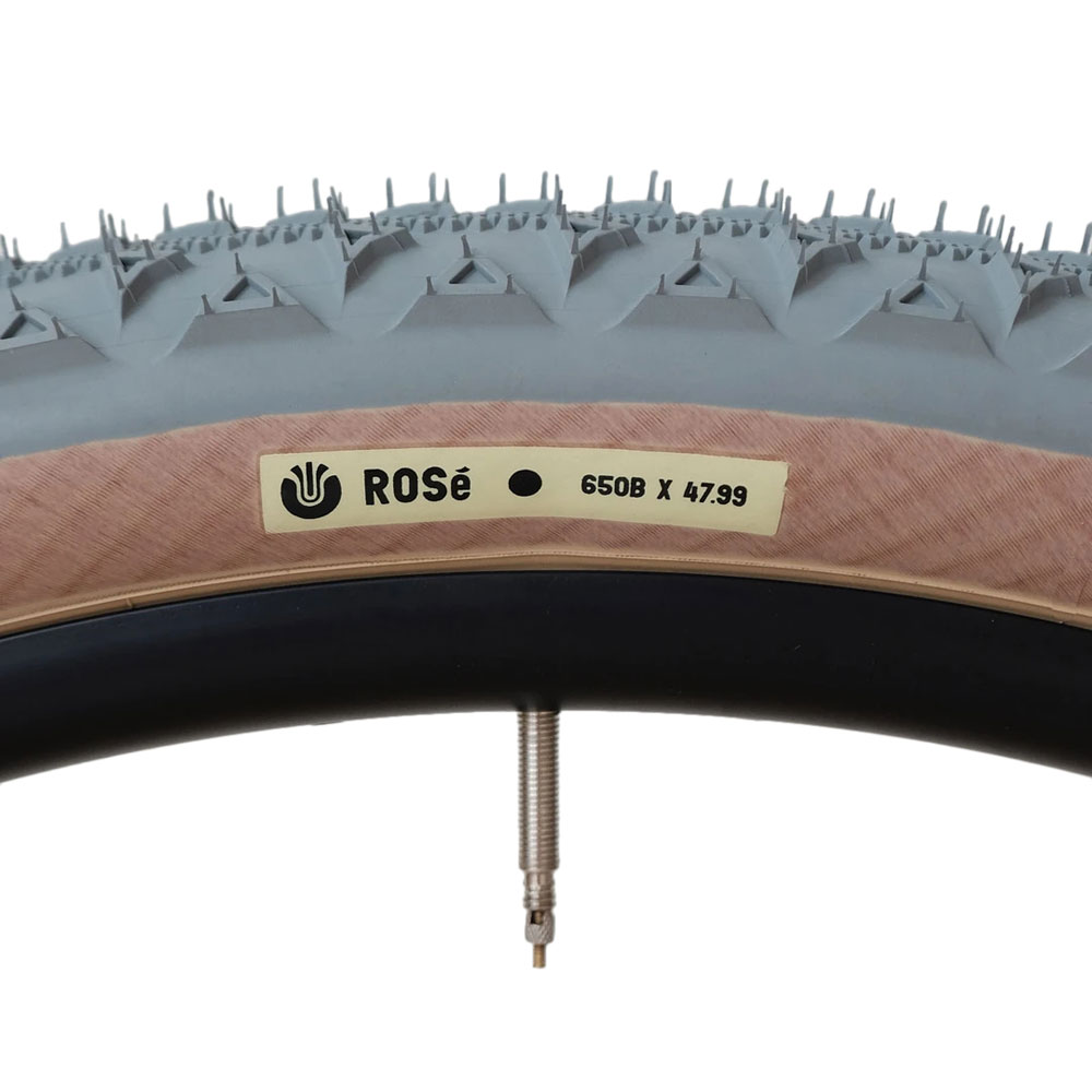 Image of Ultradynamico Rosé Race Folding Tire - 48-584 - grey/Tan