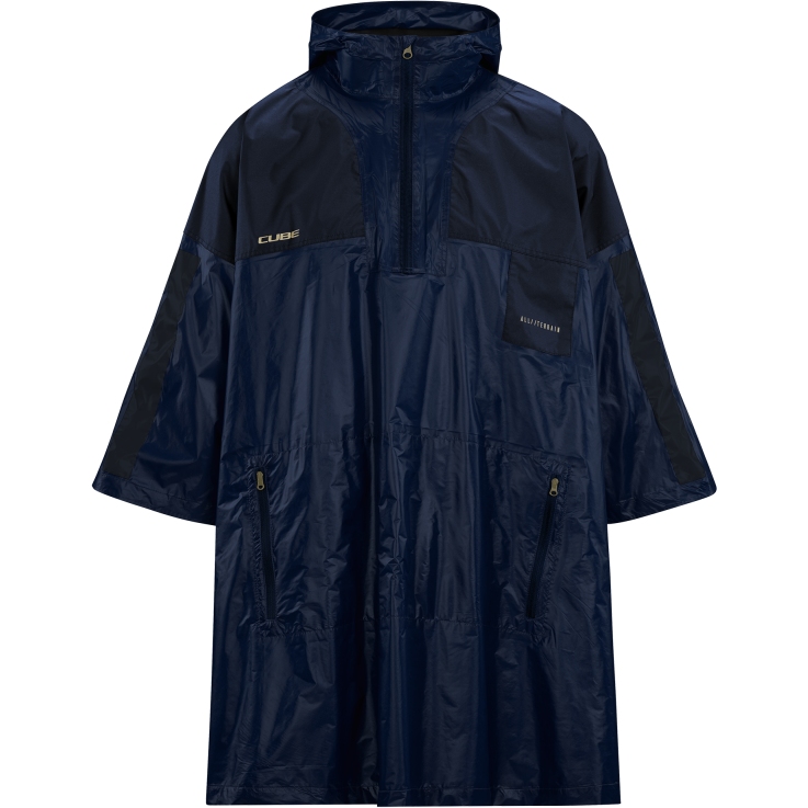 Picture of CUBE ATX Utility Poncho - blue