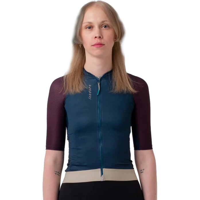 Picture of Isadore Alternative Cycling Jersey Women - Block Design - Navy
