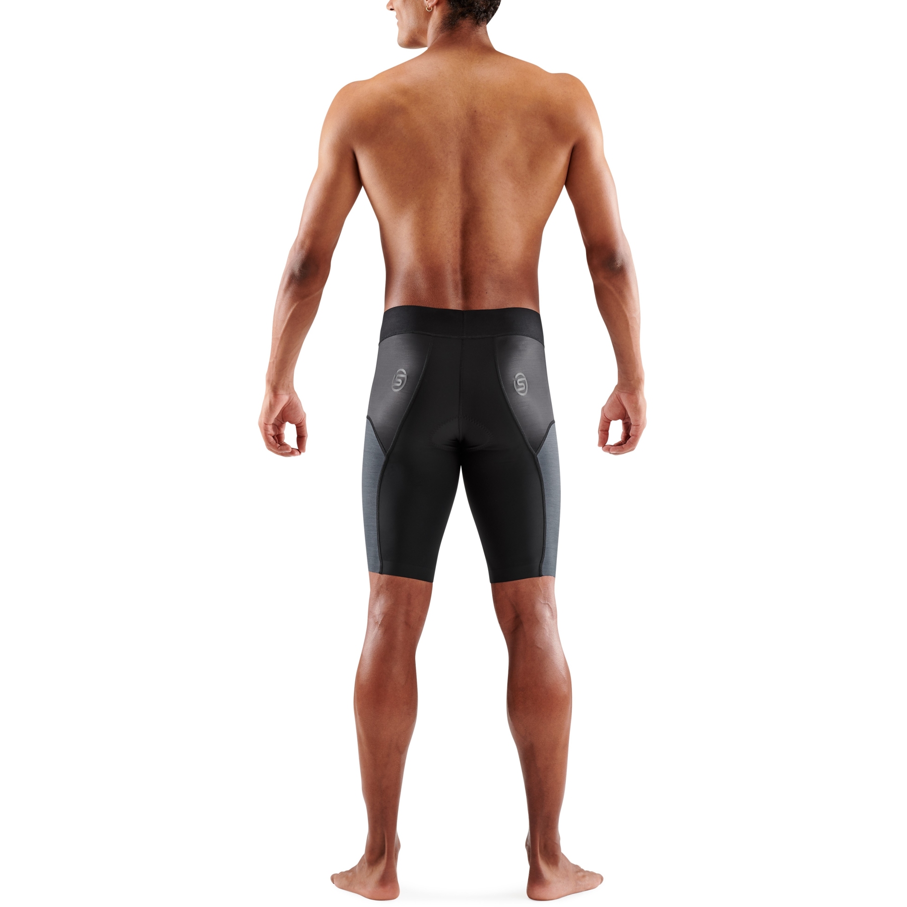 SKINS TRI Elite Half Tights Men - Black/Carbon | BIKE24