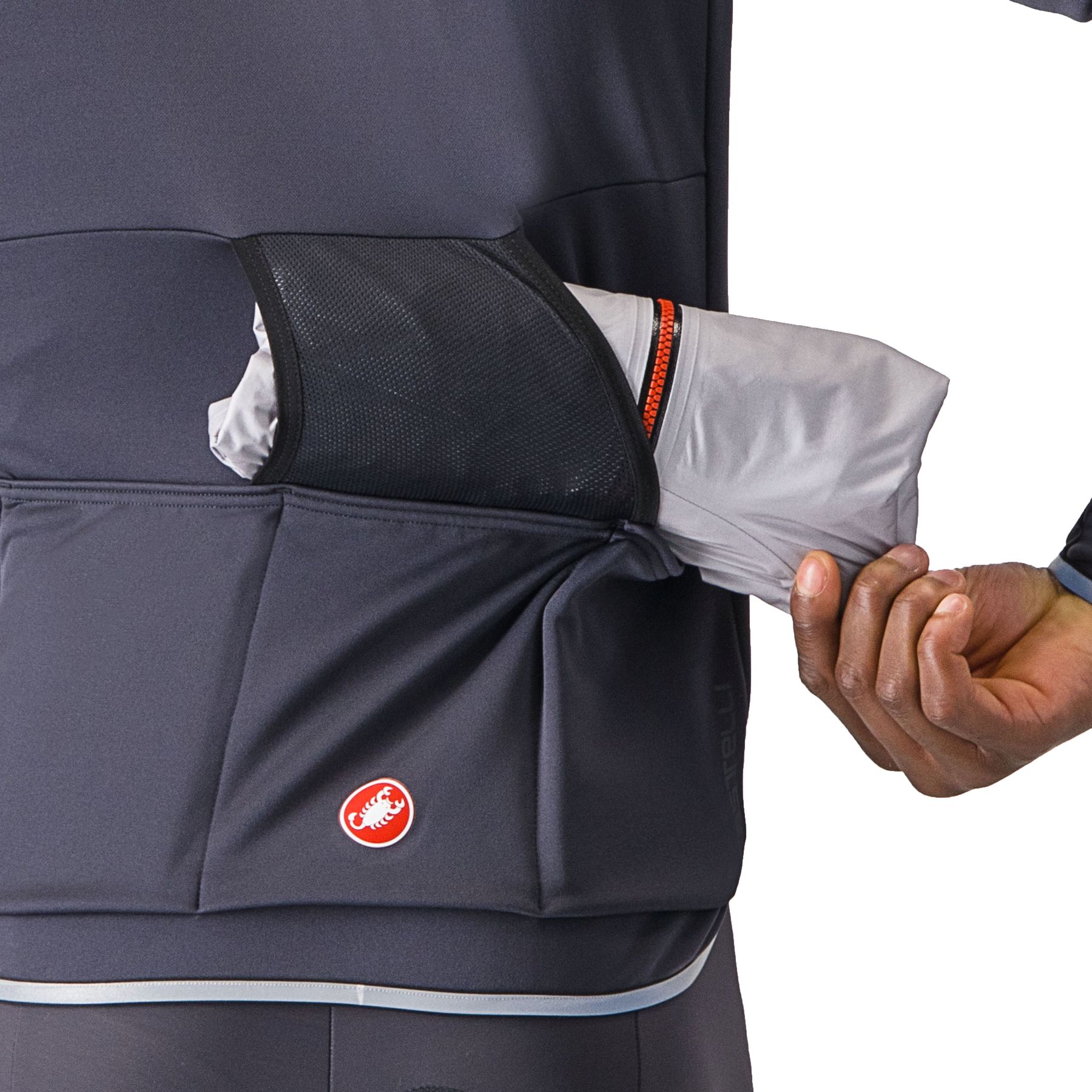 Castelli Unlimited Jacket Men - defender green/dark grey 346