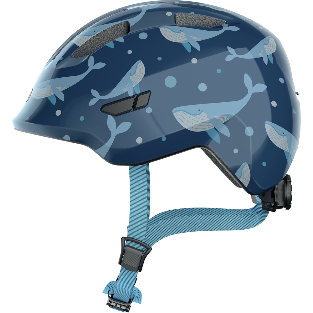 Picture of ABUS Smiley 3.0 Kids Helmet - blue whale
