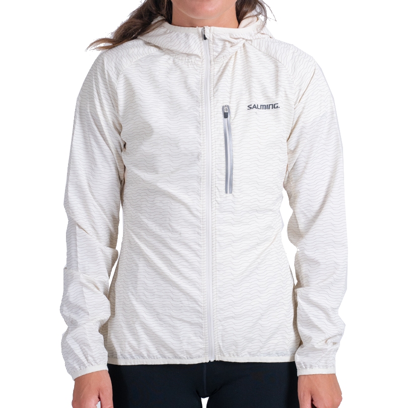 Productfoto van Salming Essential Run Jacket Women - light grey