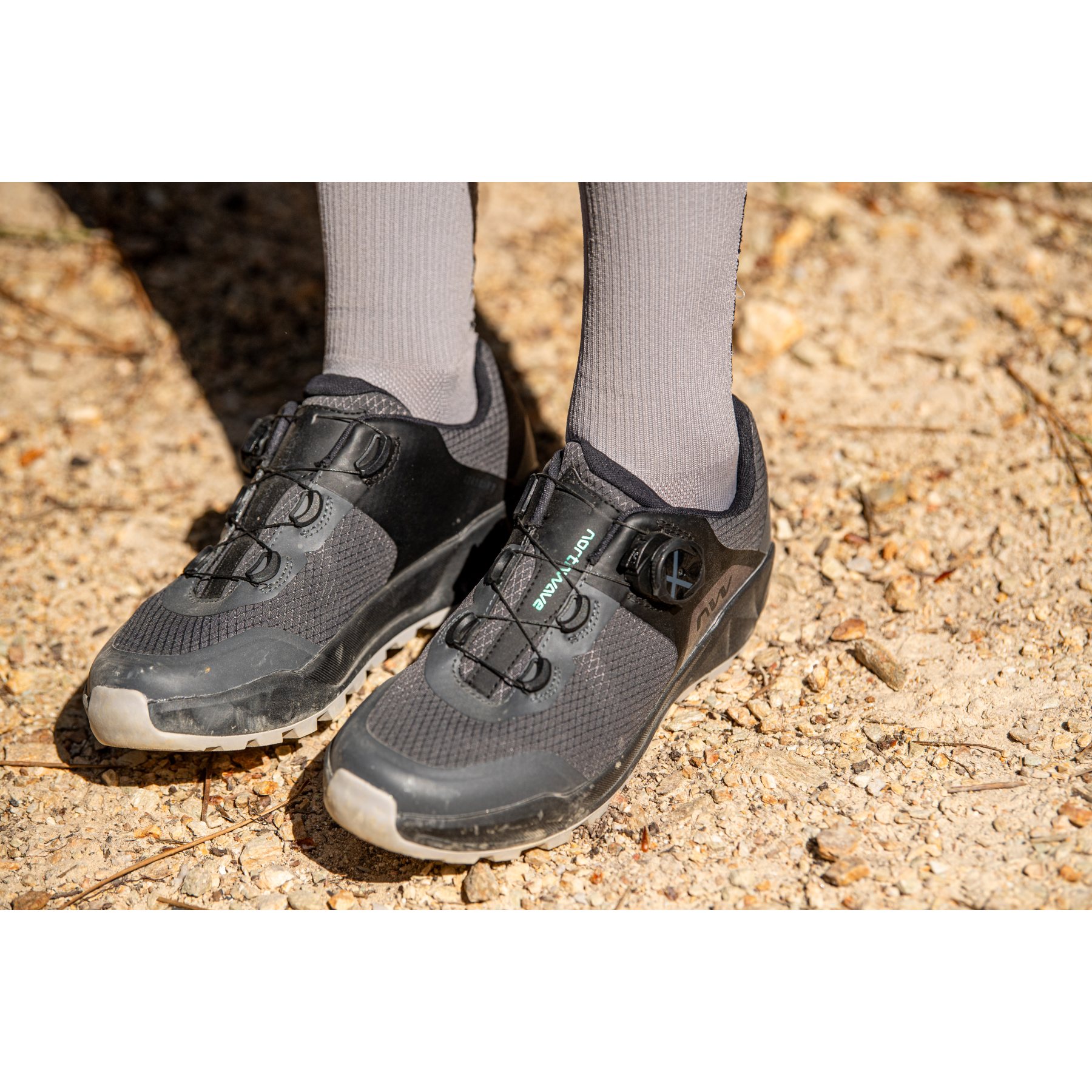 Northwave Core 2 WMN Chaussures Vélo Femme – Anthracite/Rose – Semelle Carbone – Taille 39