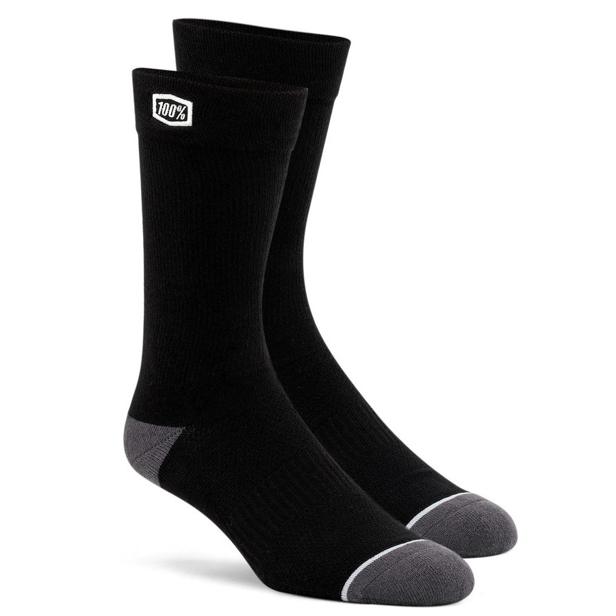 Produktbild von 100% Solid Casual Socken - schwarz