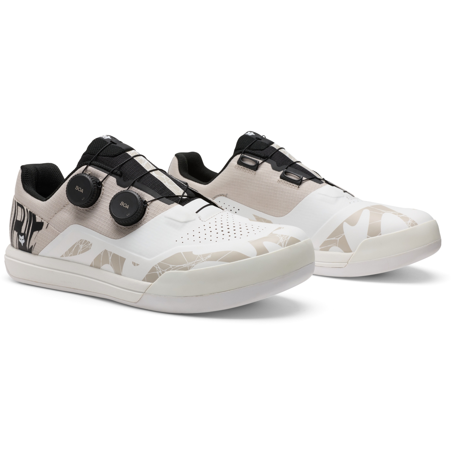 FOX Union BOA Cleated MTB-Shoes - Diffuse SE - chalk | BIKE24