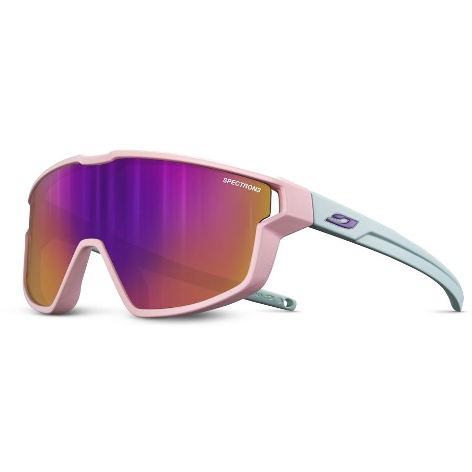 Photo produit de Julbo Lunettes - Fury Mini Kids - Matt Pastel Pink - Pastel Blue / Rose Spectron 3