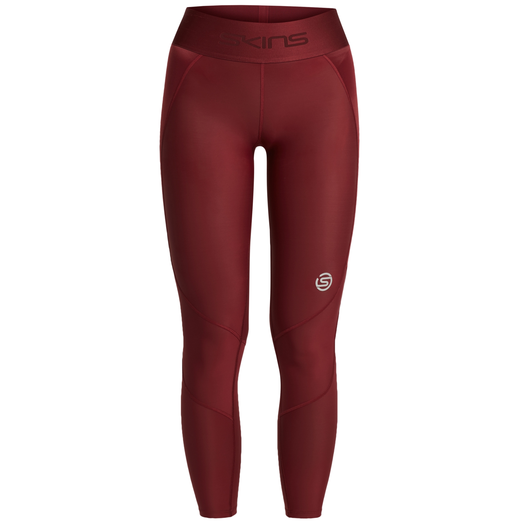 Picture of SKINS Compression 3-Series 7/8 Long Tights Women - Burgundy
