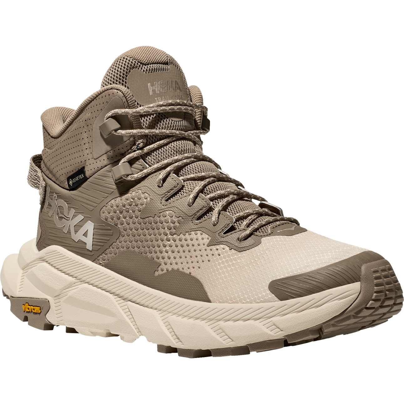 Picture of Hoka Trail Code GTX Hiking Shoes Men - dune / eggnog