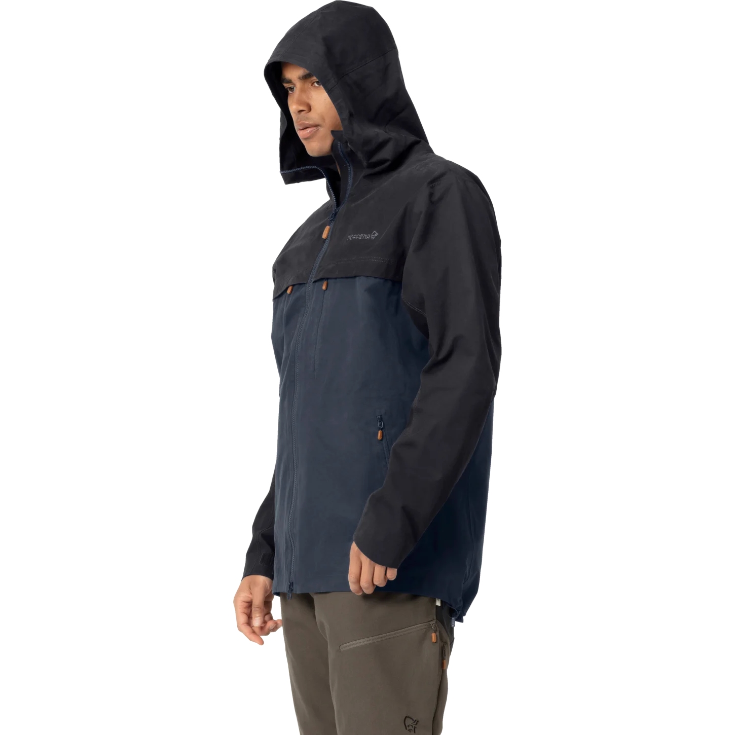 Norrona femund cotton Jacket Men - Navy Blazer | BIKE24