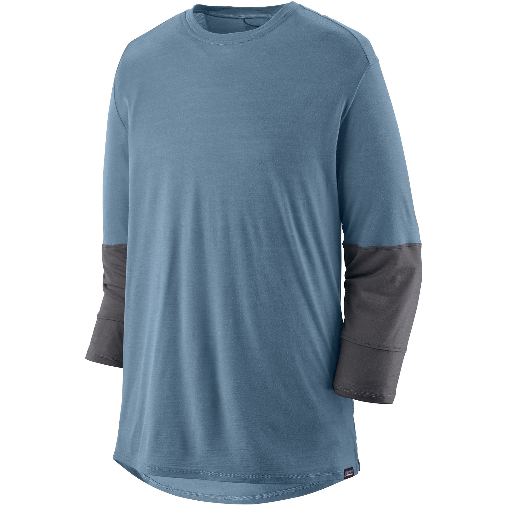 Produktbild von Patagonia Merino Herren 3/4 Arm Fahrradtrikot - Utility Blue