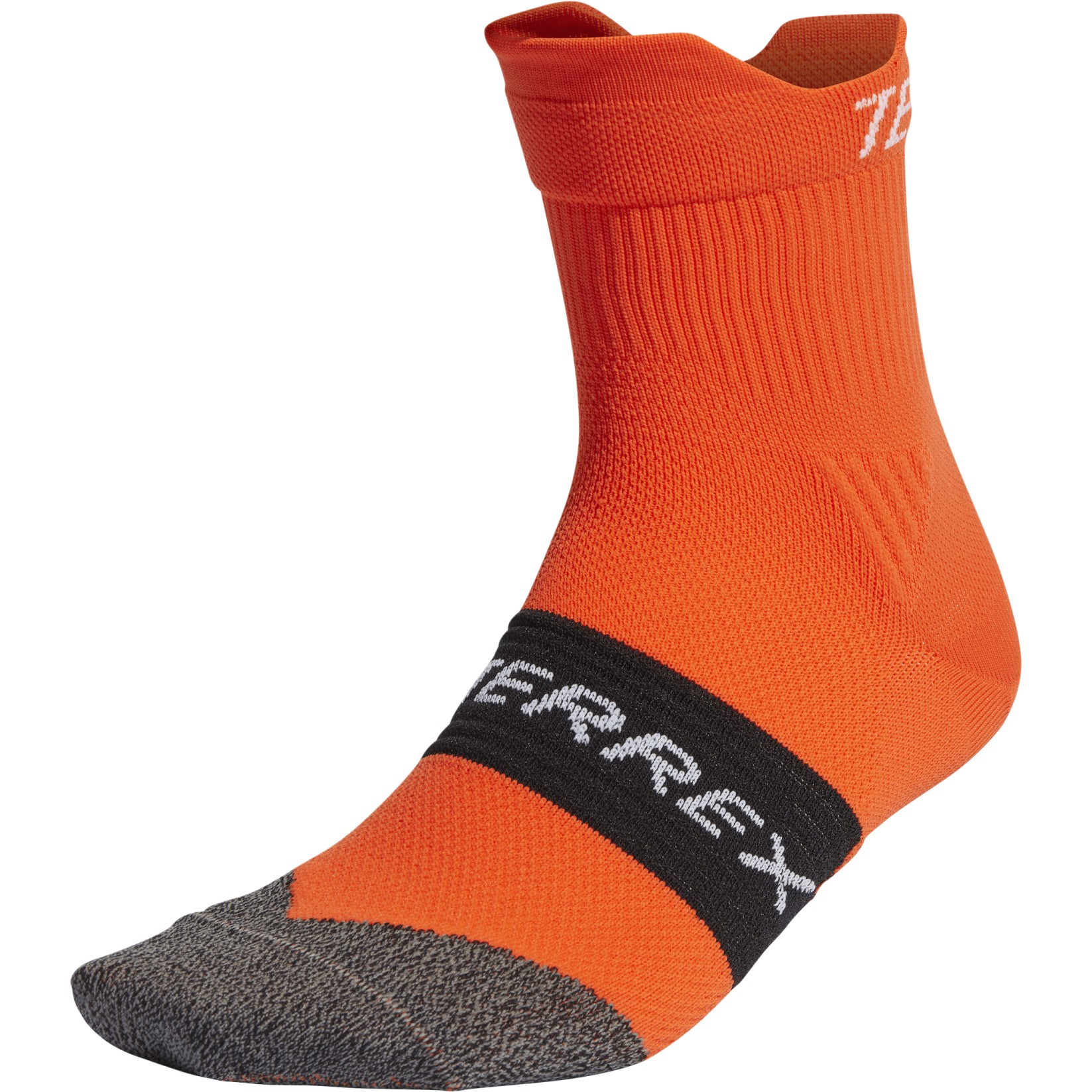 Produktbild von adidas TERREX HEAT.RDY Trail Running Agravic Crew Socken - impact orange/white/black IK6177
