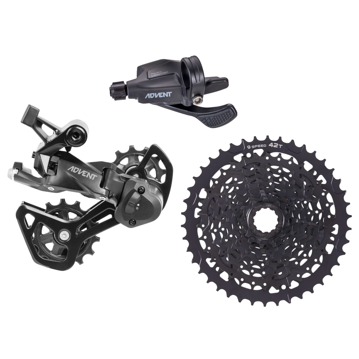 microSHIFT ADVENT V2 Upgrade Kit - MTB | Medium | 1x9-speed - CS