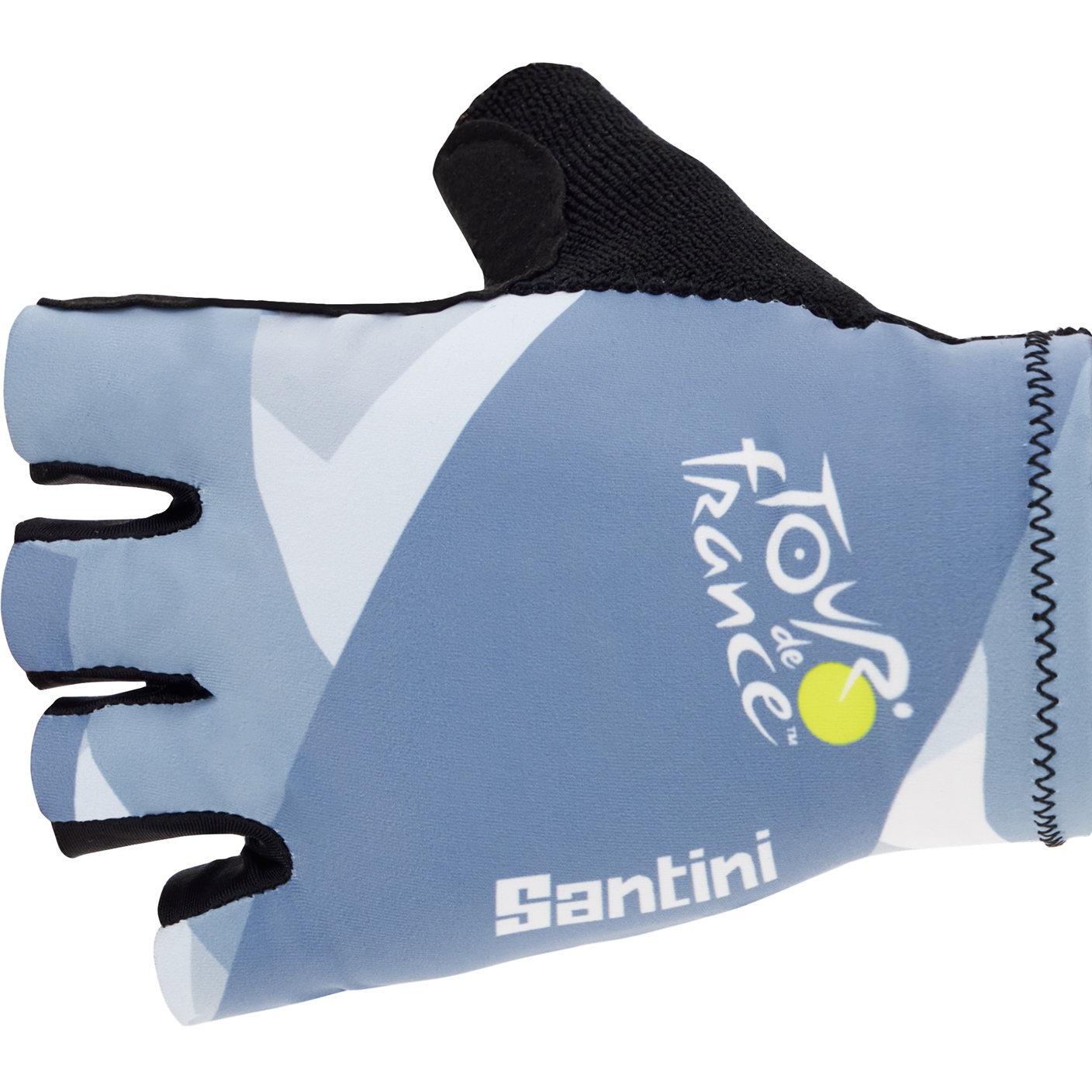 Produktbild von Santini Mont Blanc Courchevel Handschuhe - Tour de France™ 2023 Collection - RE367CLBLNC3TDF - print