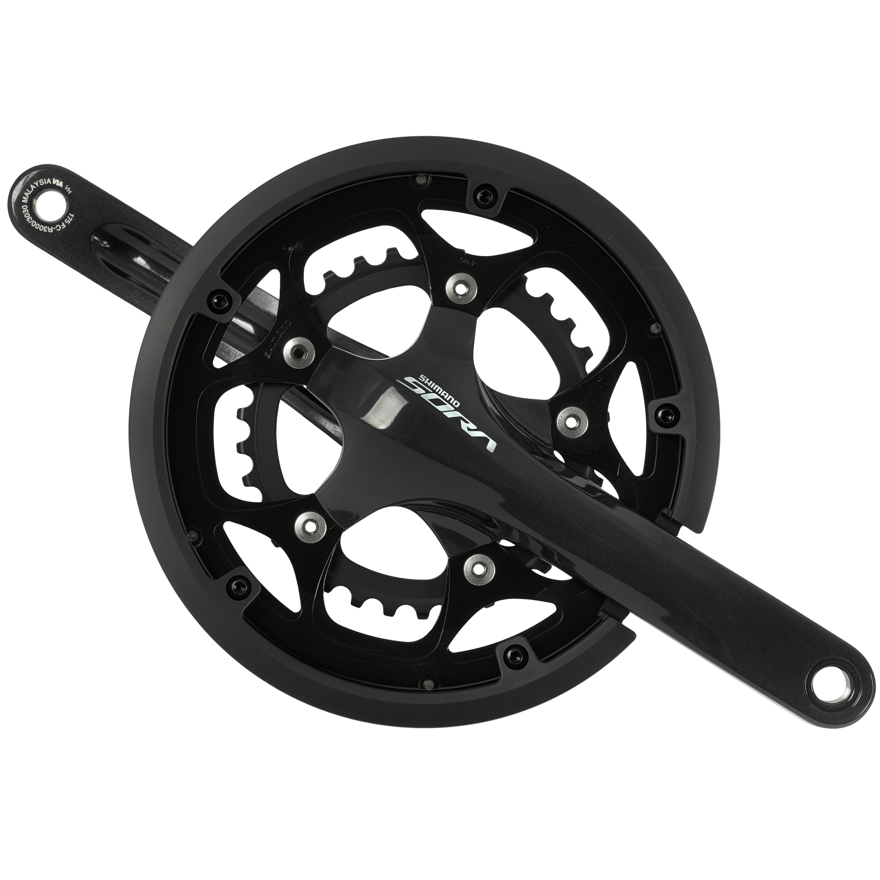 Shimano Sora FC-R3000-CG Crankset 50/34 - with Chain Guard - 2x9