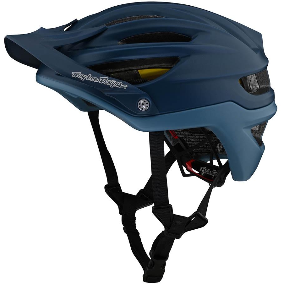 Productfoto van Troy Lee Designs A2 MIPS Helmet - Decoy Smokey Blue