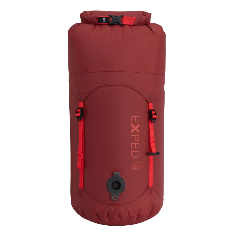Picture of Exped Drybag Versa Telecompression - 13 L - burgundy