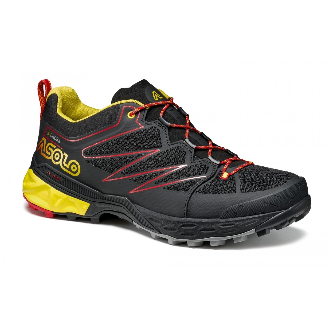 Picture of Asolo Softrock Shoes Men - black/black/yellow