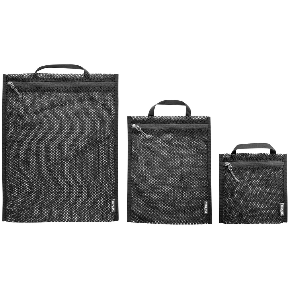 Produktbild von Tatonka Mesh Pocket Set III - Netztaschen (3 Stück) - schwarz