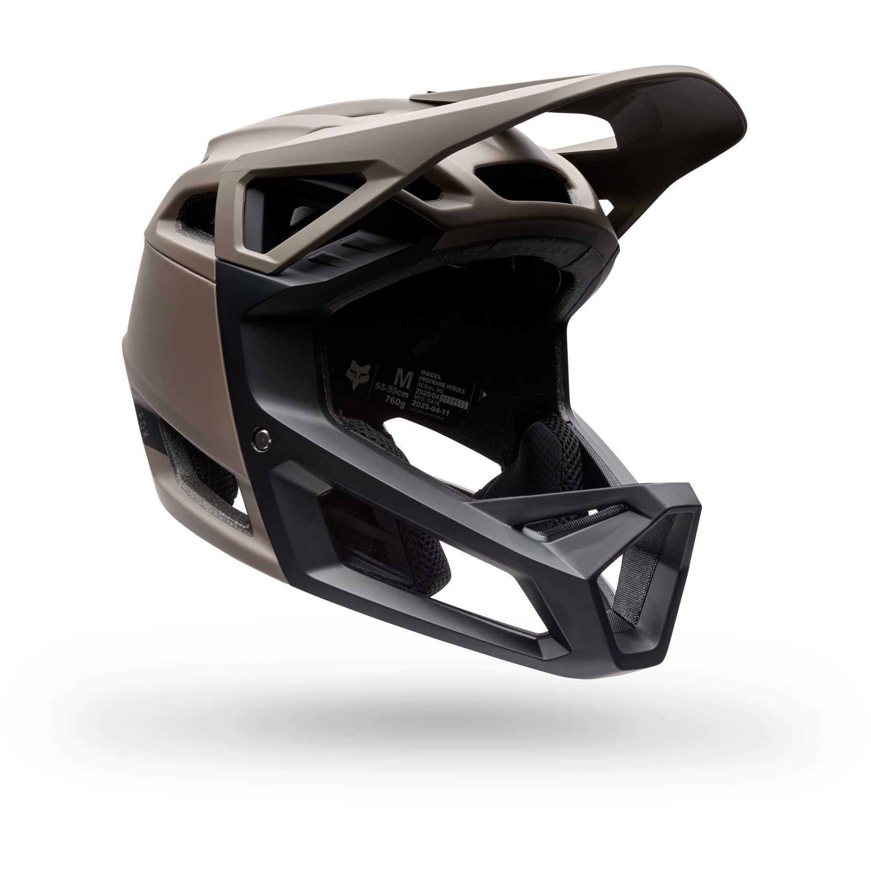 FOX Proframe MIPS Full Face Helm Kinder - Solid - nutmeg | BIKE24 AT