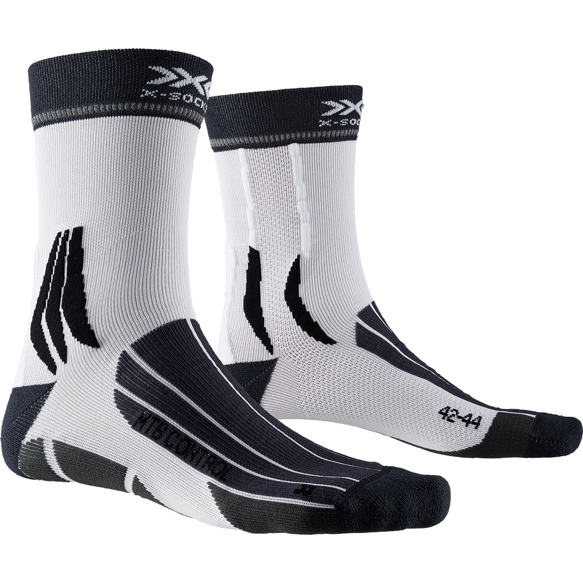 Picture of X-Socks MTB Control Socks - charcoal/arctic white