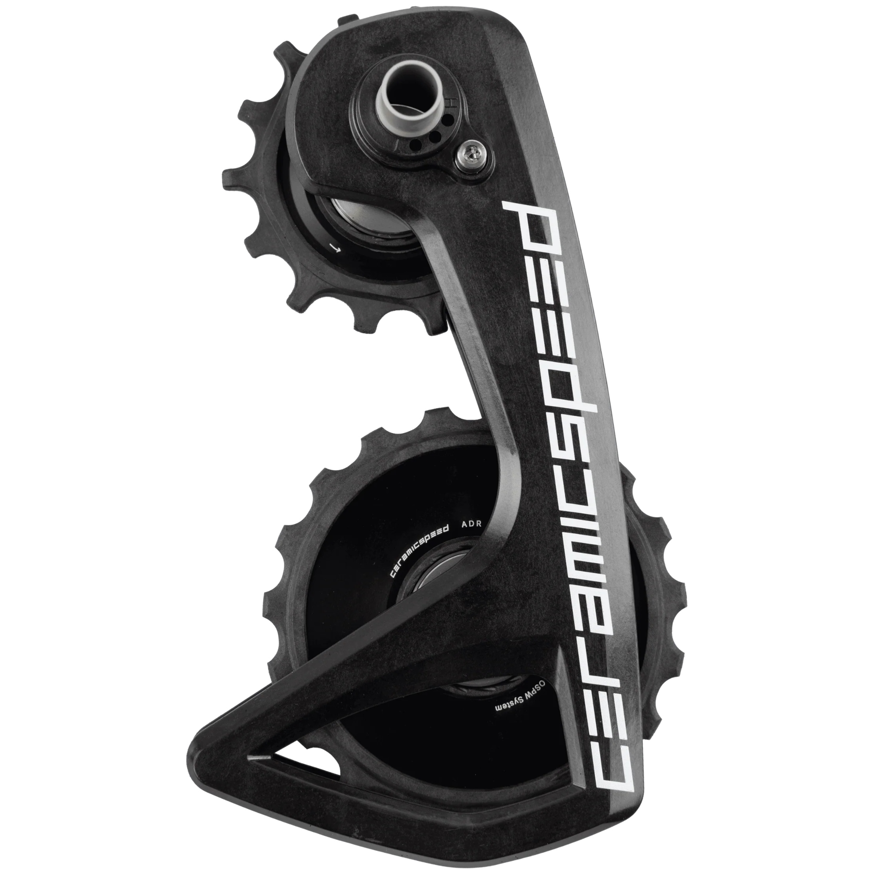 Picture of CeramicSpeed OSPW RS Derailleur Pulley System - Alpha Disc | for Campagnolo Super Record WRL - black | Team Edition