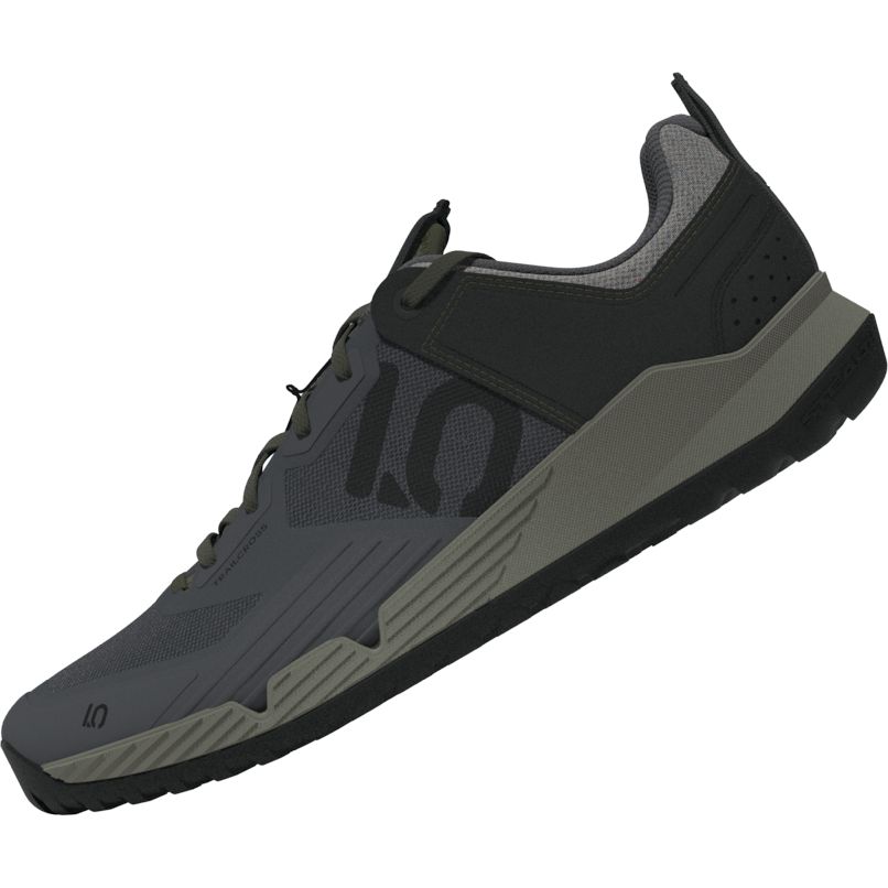 Five Ten Trailcross XT Mountain Bike Shoes Men Grey Six Core Black  Olive Strata