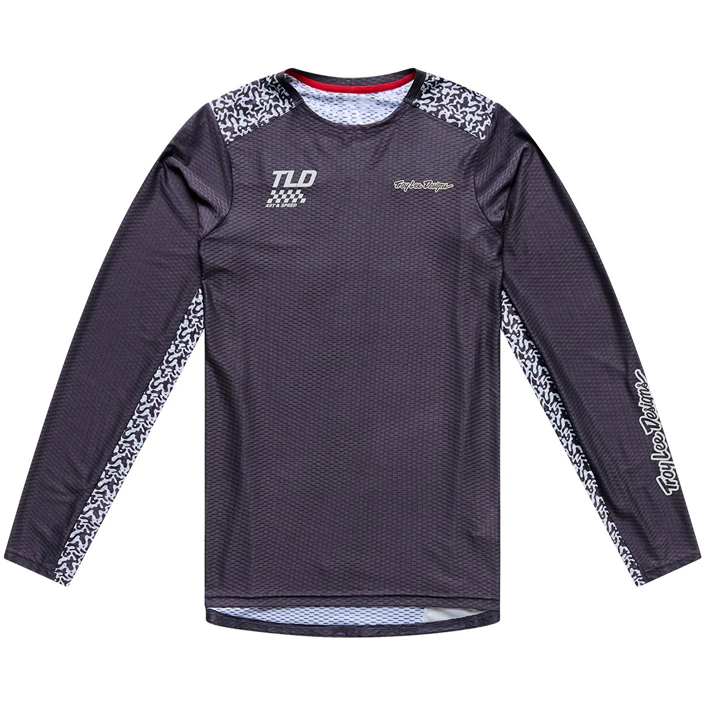 Maillot Manches Longues Troy Lee Designs FLOWLINE Noir