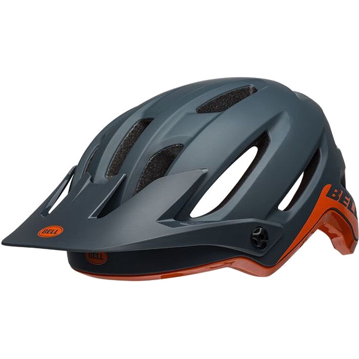 Image of Bell 4Forty Helmet - matte/gloss slate/orange