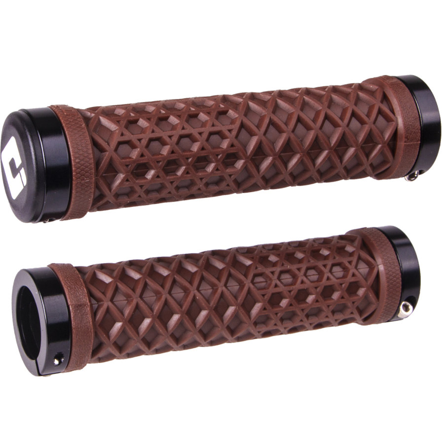 thumbnail image 2 of ODI Lock-On Hand Grips J30RGB-R For TRX450ER, TRX700XX, RUBICON, RINCON, FOREMAN, FOURTRAX (Black) 2 of 6
