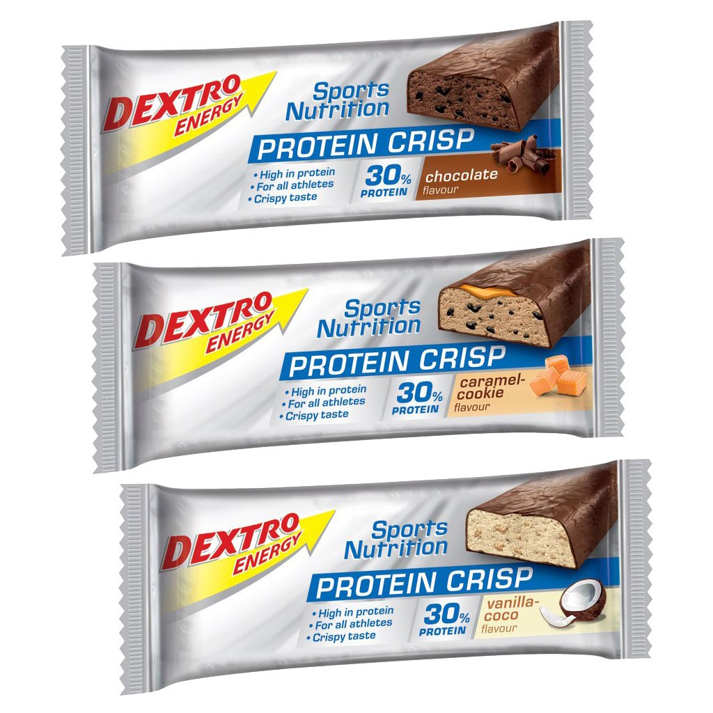 Produktbild von Dextro Energy Protein Crisp Riegel - 6x50g