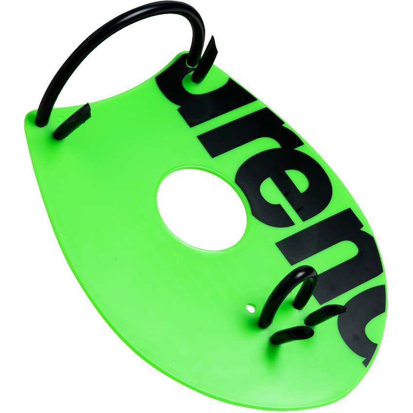 Picture of arena Elite Hand Paddle 2 - Acid Lime-Black