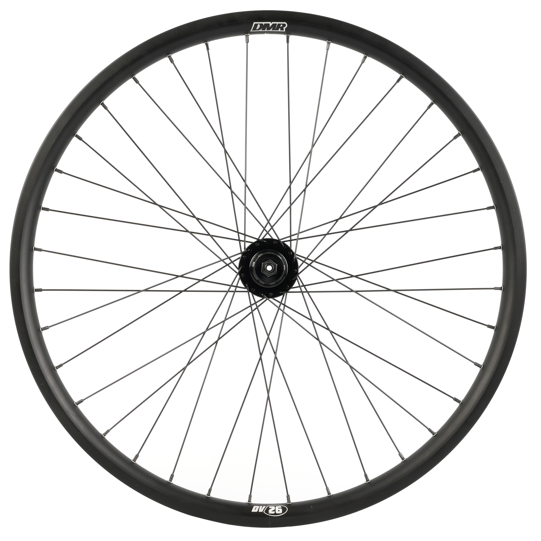 Picture of DMR Comp MTB Rear Wheel - 26&quot; | 6-Bolt | 10x135mm QR - black/black