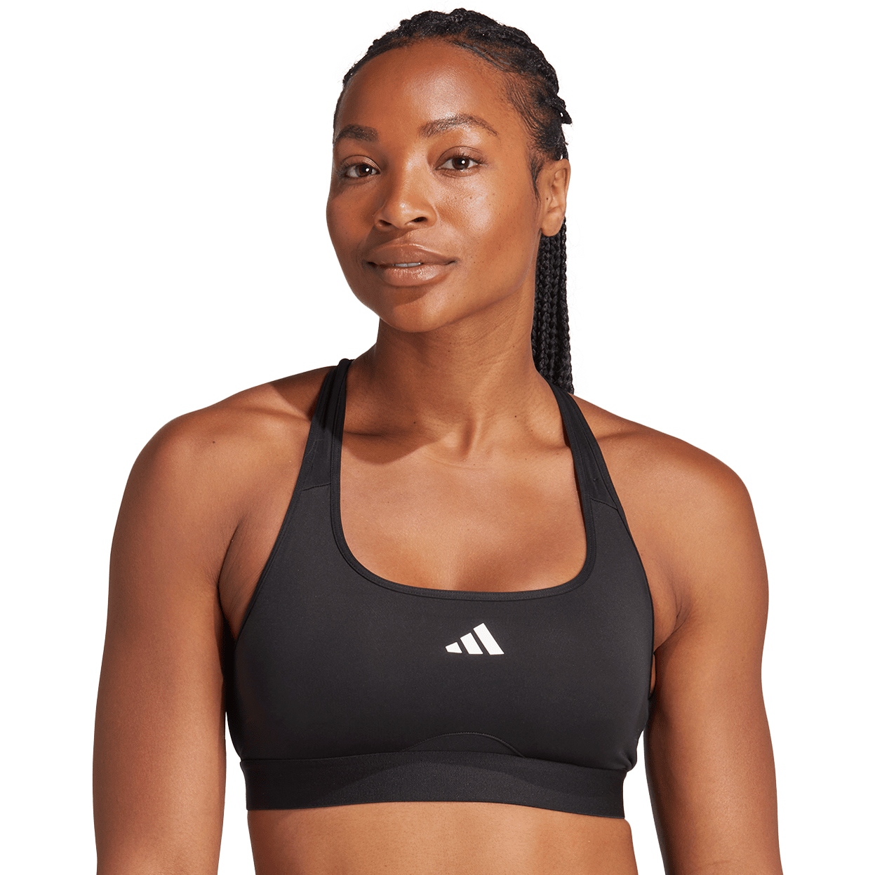 Adidas Women's PowerReact Training Medium Support Sports Bra