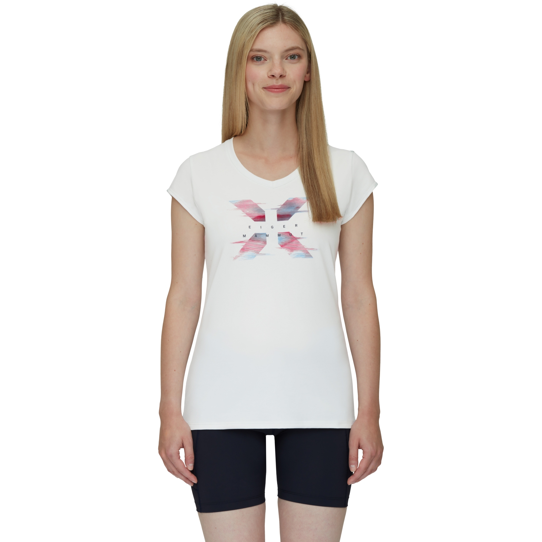 Produktbild von Mammut Trovat Light Fader T-Shirt Damen - off white