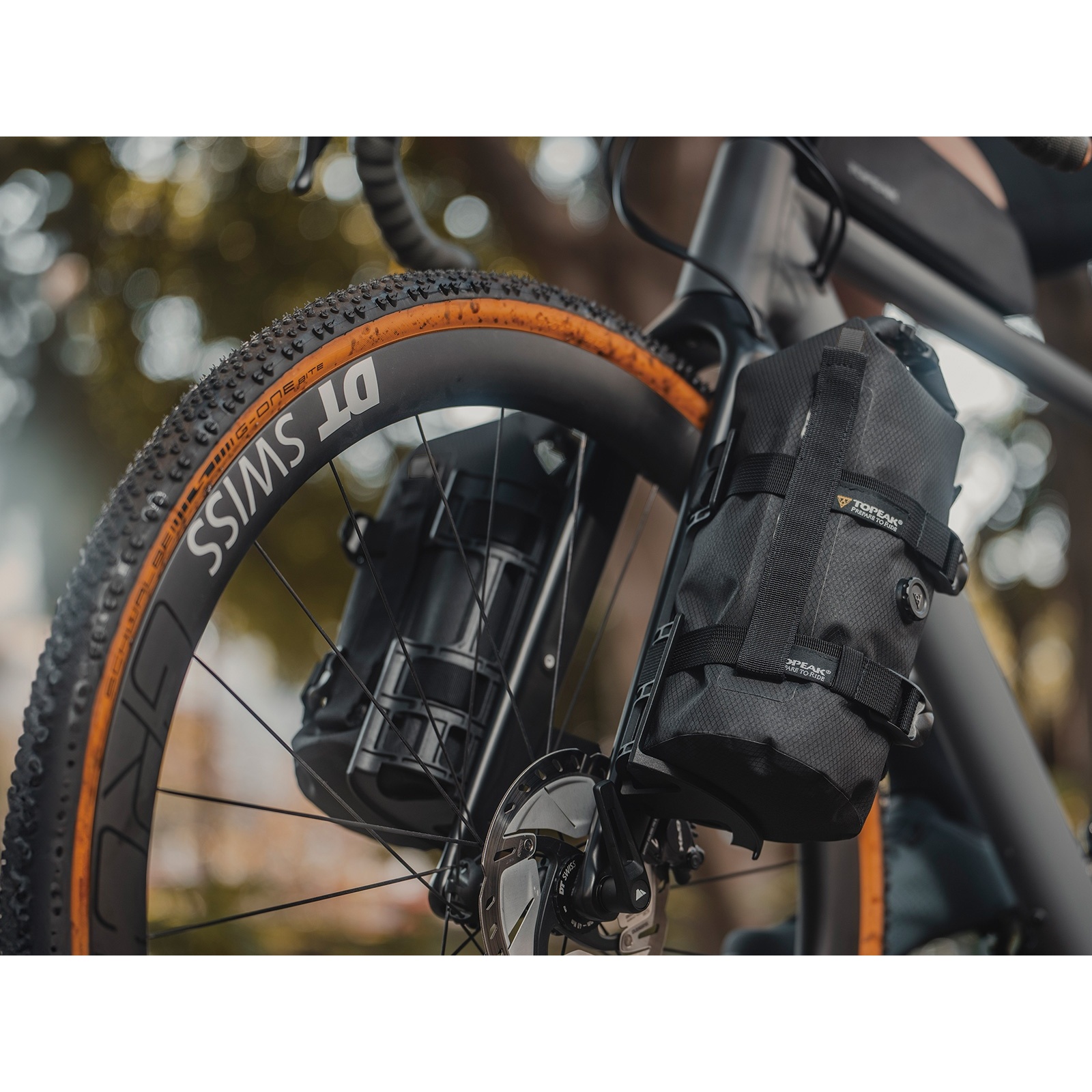 Topeak DryBag 15 L Panier Vélo Étanché – Sacoche Arrière Noire Soudée Système Handle Loc Rapide