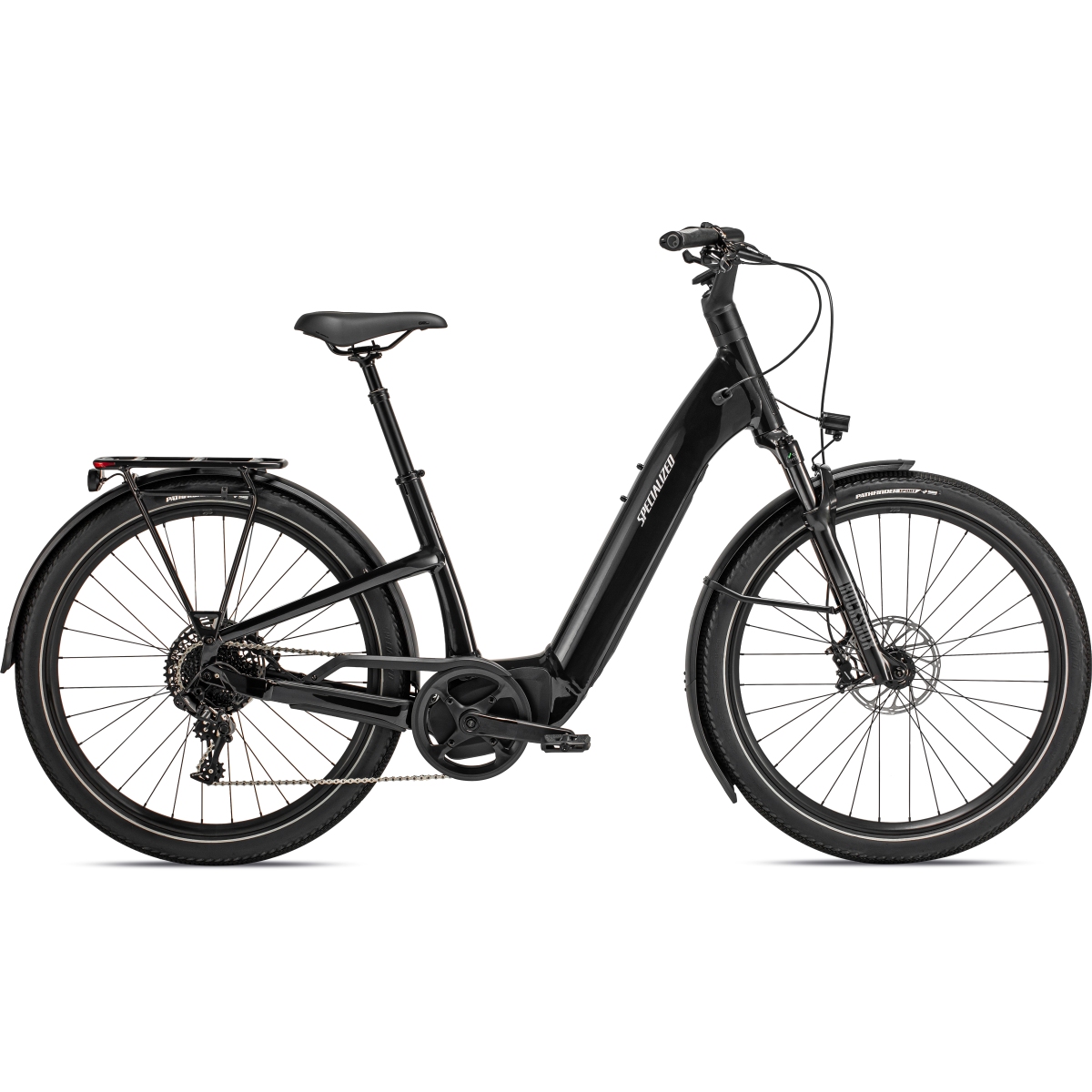 Produktbild von Specialized TURBO COMO 5.0 - Step Trough City E-Bike - 2023 - cast black / silver reflective