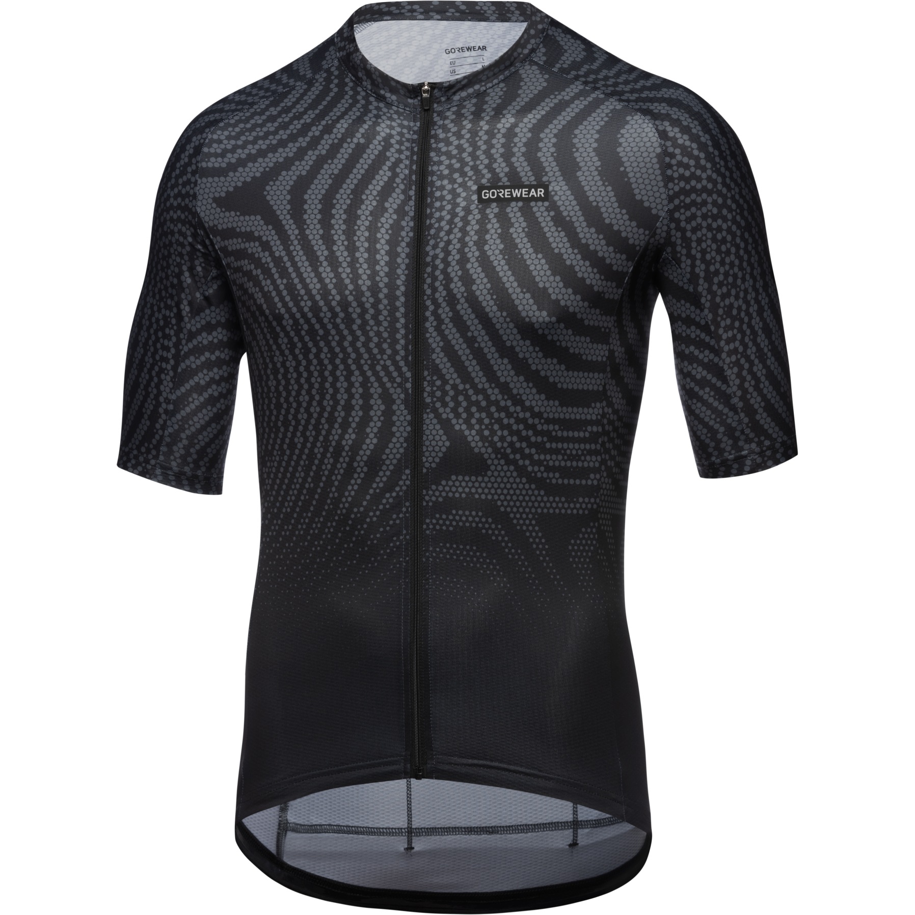 GOREWEAR Maglia a Maniche Corte Uomo Spirit Moire black/lab graphite  99BZ