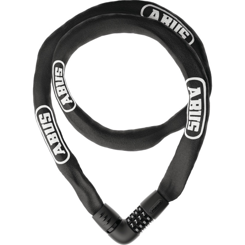 ABUS Tresor 6807C - Замок на цепочке длиной 140 см - черный