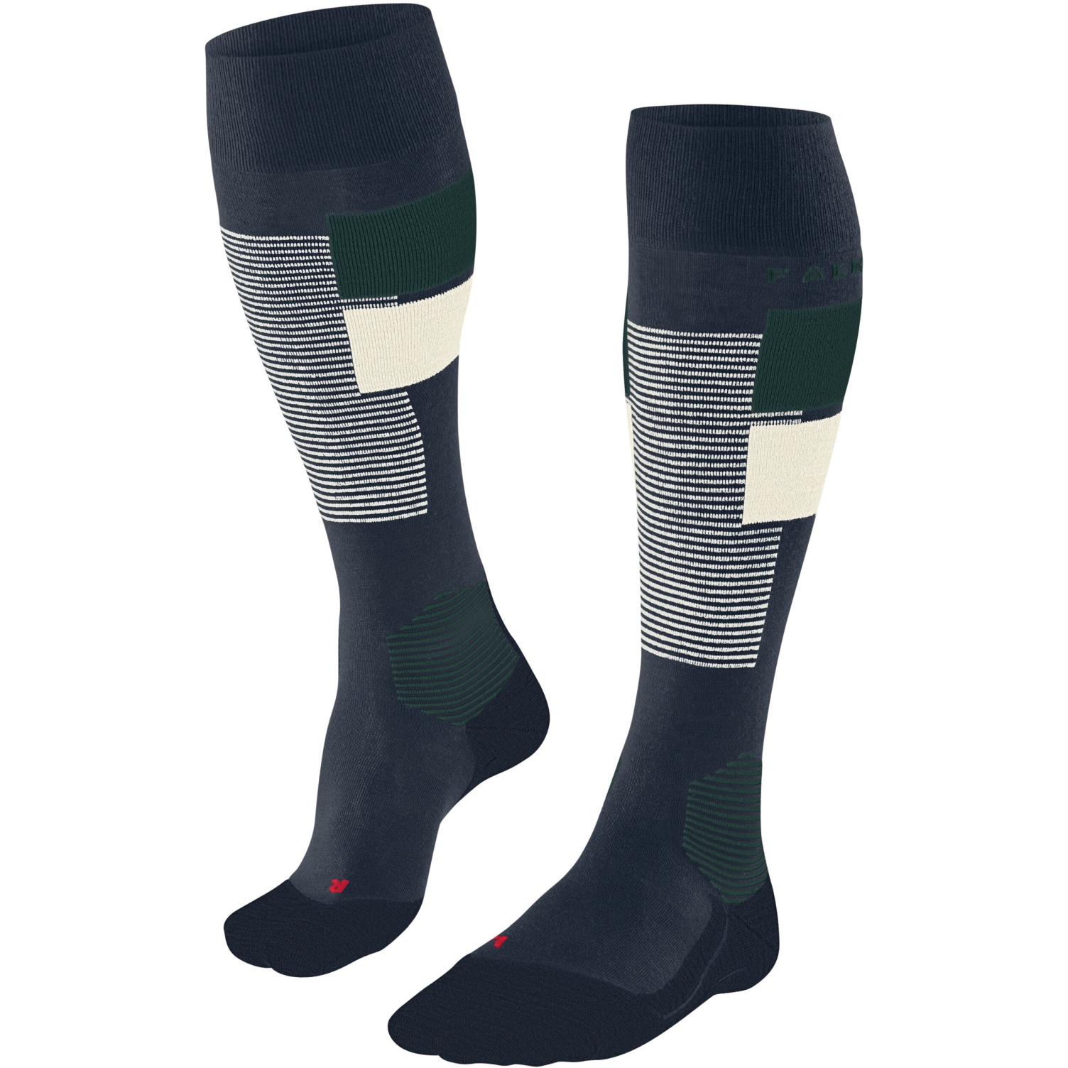 Мужские лыжные носки до колена Falke SK4 Advanced - space blue 6116