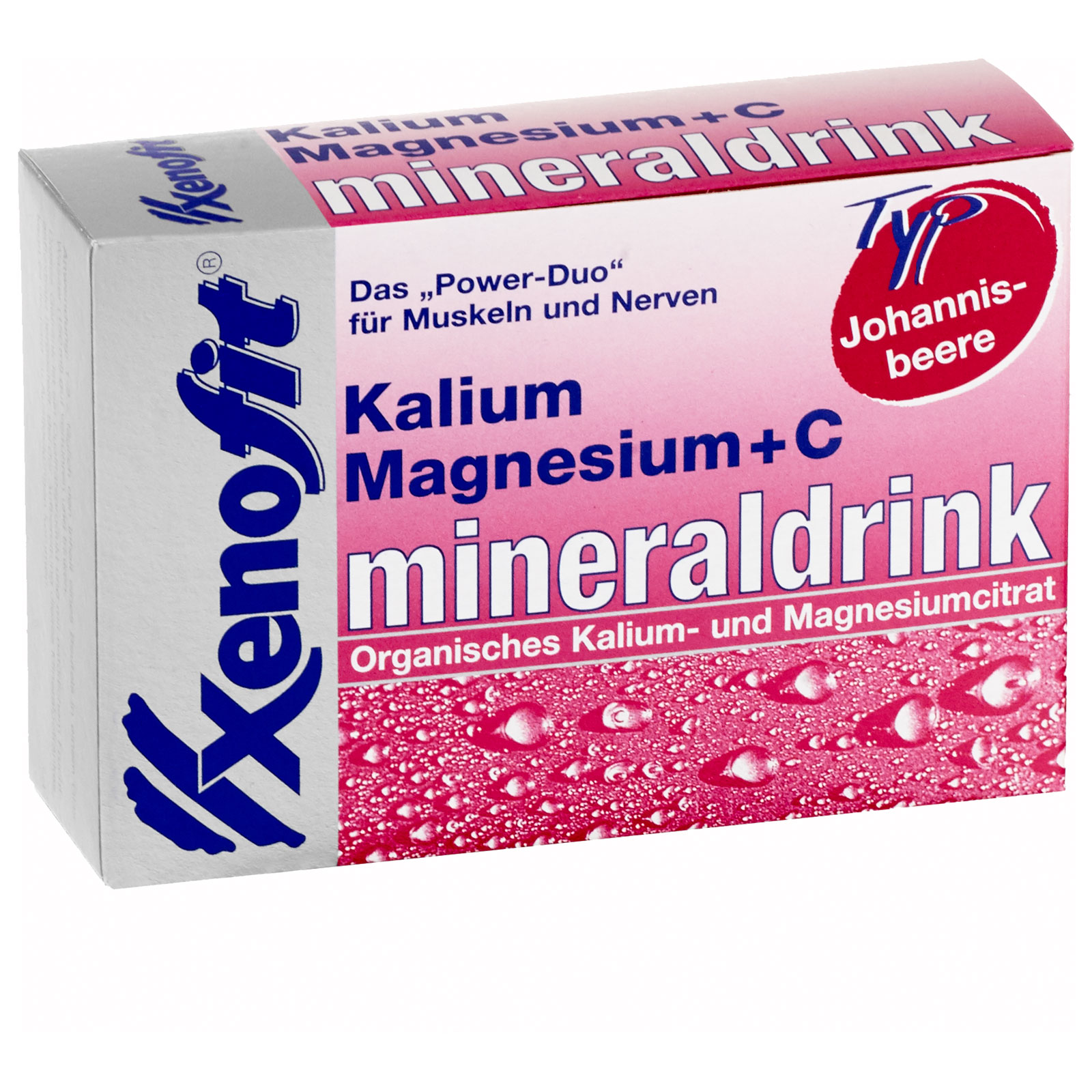 Productfoto van Xenofit Potassium + Magnesium + Vitamine C Mineraldrink Granules - 20x5,7g