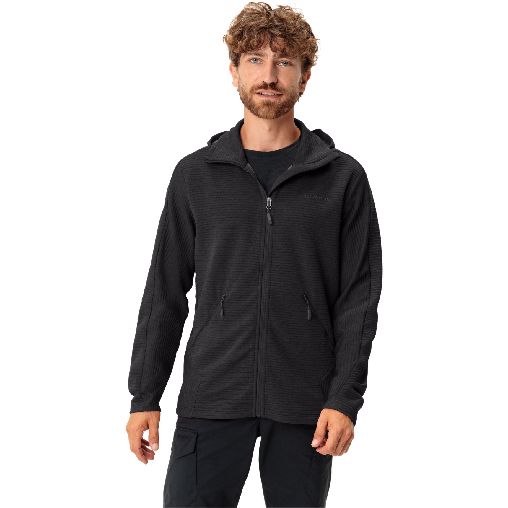 Productfoto van Vaude Hemsby II Fleece Jas Heren - zwart